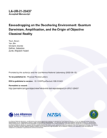 Eavesdropping on the Decohering Environment: Quantum Darwinism, Amplification, and the Origin of Objective Classical Reality