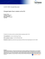 Charged lepton flavor violation at the EIC