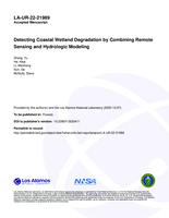 Detecting Coastal Wetland Degradation by Combining Remote Sensing and Hydrologic Modeling