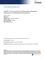 FleCSPH: The next generation FleCSIble parallel computational infrastructure for smoothed particle hydrodynamics