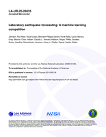 Laboratory earthquake forecasting: A machine learning competition