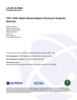 TPR: Traffic Pattern-Based Adaptive Routing for Dragonfly Networks