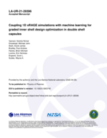 Coupling 1D xRAGE simulations with machine learning for graded inner shell design optimization in double shell capsules