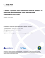 Extended Lagrangian Born-Oppenheimer molecular dynamics for orbital-free density-functional theory and polarizable charge equilibration models