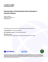 Warning Signs of Potential Black Swan Outbreaks in Infectious Disease