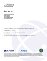 Qubit spin ice