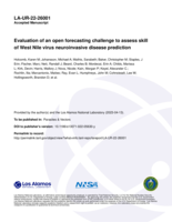 Evaluation of an open forecasting challenge to assess skill of West Nile virus neuroinvasive disease prediction