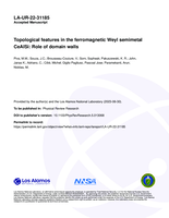 Topological features in the ferromagnetic Weyl semimetal CeAlSi: Role of domain walls