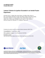 Lawson Criterion for Ignition Exceeded in an Inertial Fusion Experiment