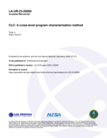 CLC: A cross-level program characterization method