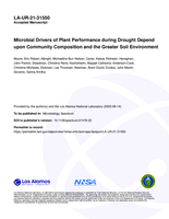 Microbial Drivers of Plant Performance during Drought Depend upon Community Composition and the Greater Soil Environment