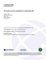 All scales must be considered to understand rifts