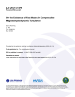 On the Existence of Fast Modes in Compressible Magnetohydrodynamic Turbulence