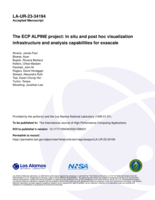 The ECP ALPINE project: In situ and post hoc visualization infrastructure and analysis capabilities for exascale
