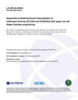 Sequential multidimensional heteroepitaxy of chalcogen-sharing 3D ZnSe and 2D MoSe2 with quasi van der Waals interface engineering