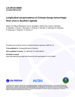Longitudinal seroprevalence of Crimean-Congo hemorrhagic fever virus in Southern Uganda