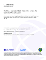 Realizing a topological diode effect on the surface of a topological Kondo insulator