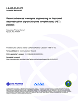 Recent advances in enzyme engineering for improved deconstruction of poly(ethylene terephthalate) (PET) plastics