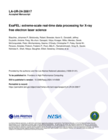 ExaFEL: extreme-scale real-time data processing for X-ray free electron laser science