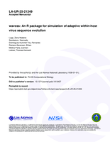 wavess: An R package for simulation of adaptive within-host virus sequence evolution
