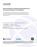 Spectral Properties of Globally Distributed ENA Fluxes across Diverse Regions of the Heliosphere