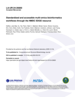 Standardized and accessible multi-omics bioinformatics workflows through the NMDC EDGE resource