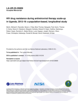 HIV drug resistance during antiretroviral therapy scale-up in Uganda, 2012-19: a population-based, longitudinal study