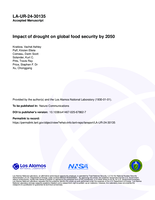 Impact of drought on global food security by 2050