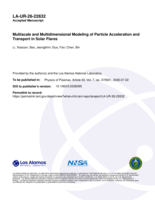Multiscale and Multidimensional Modeling of Particle Acceleration and Transport in Solar Flares